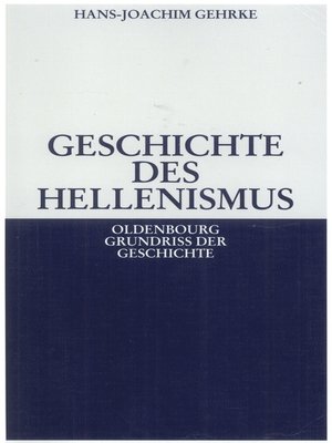 cover image of Geschichte des Hellenismus